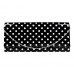 Evening Bags Wholesale - Black Glossy Polka Dots Evening Bag